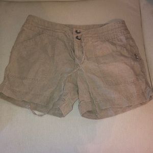 Linen shorts